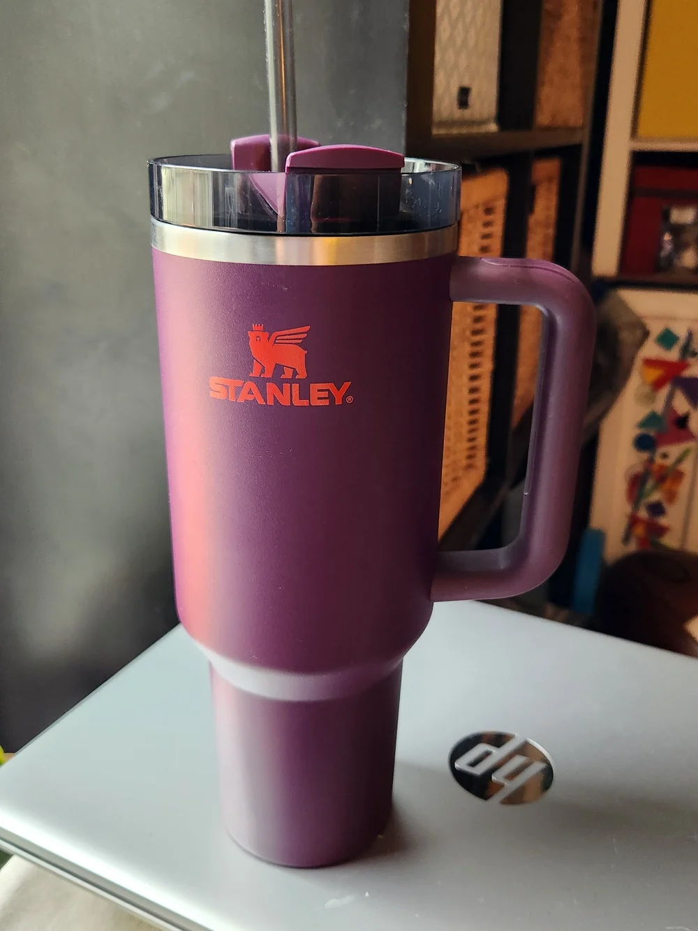 Stanley Purple Insulated Travel Mug with Handle